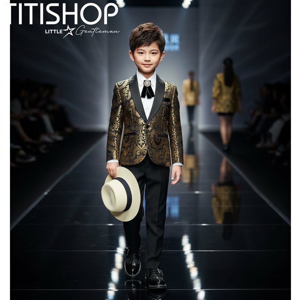 Vest Biểu Diễn Catwalk Bé Trai Titishop