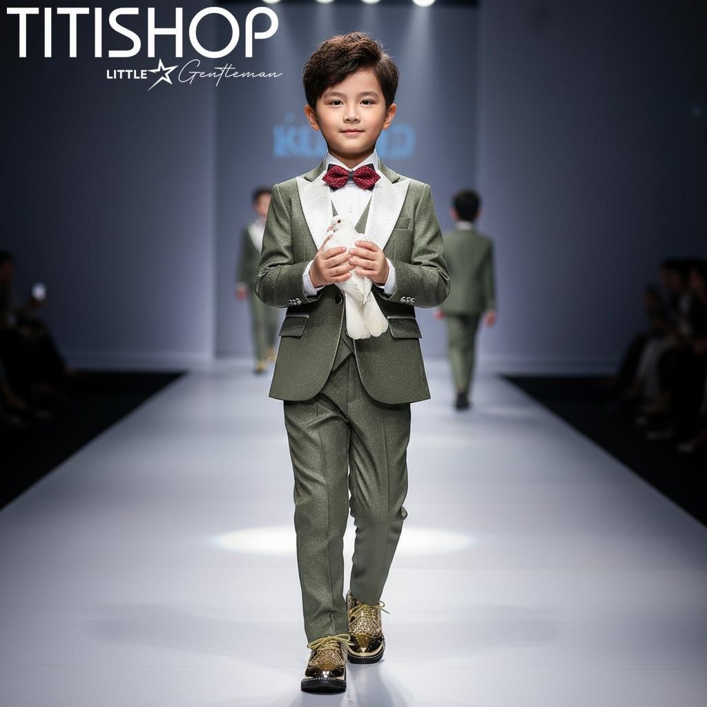 Vest Biểu Diễn Catwalk Bé Trai Titishop