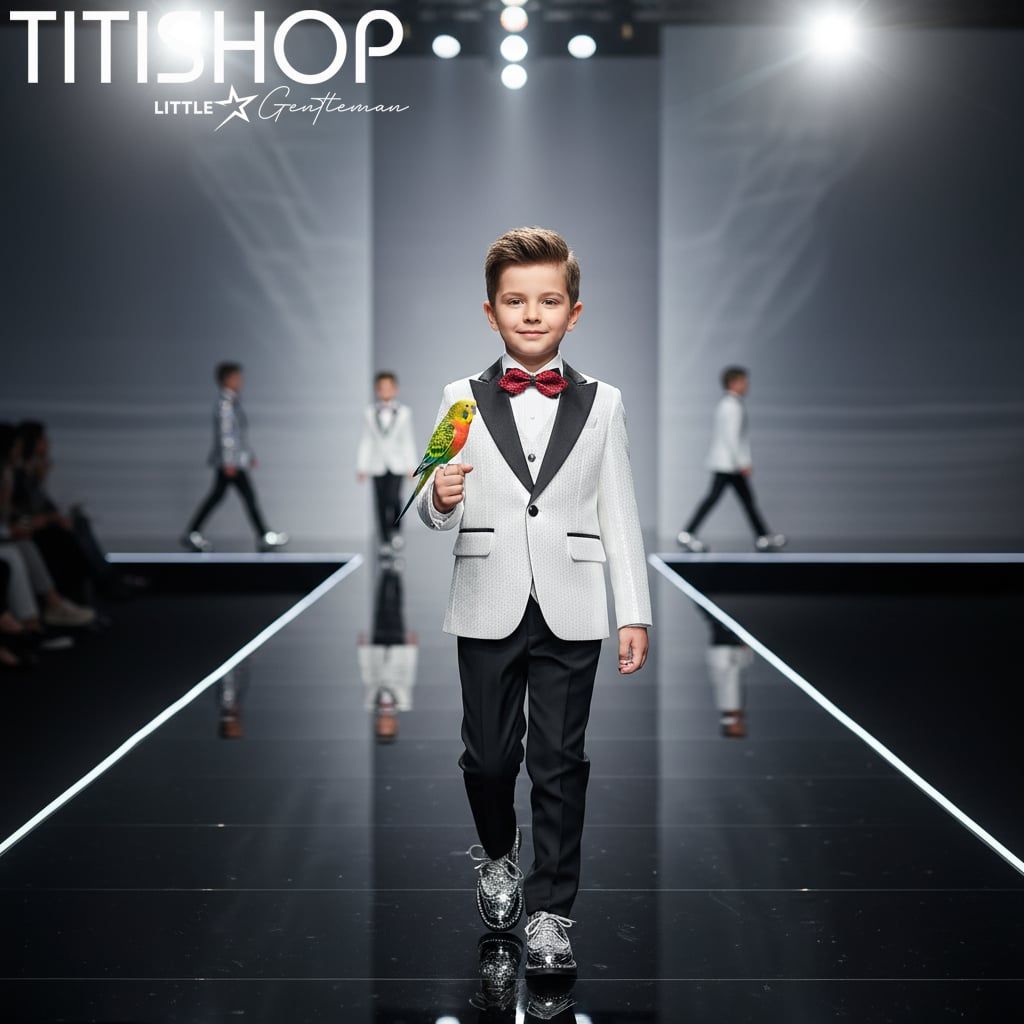 Vest Biểu Diễn Catwalk Bé Trai Titishop