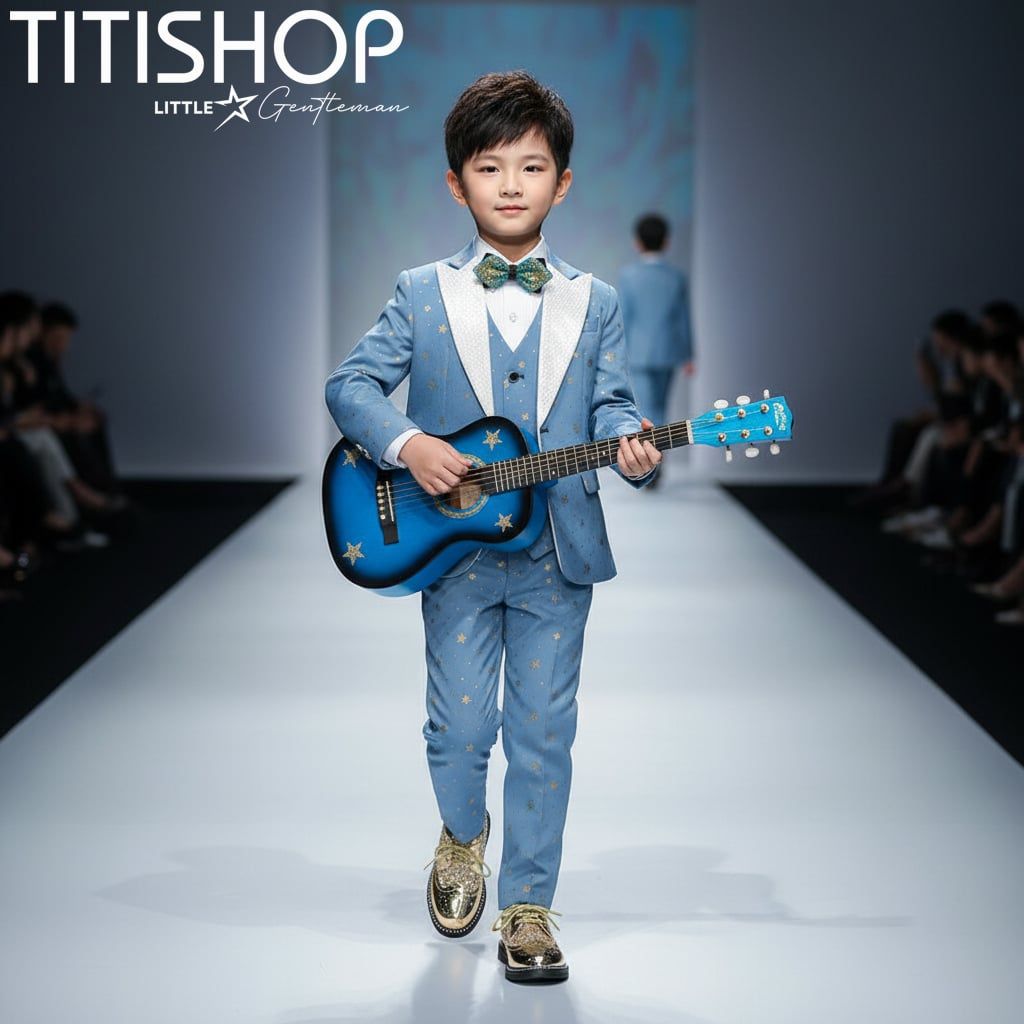 Vest Biểu Diễn Catwalk Bé Trai Titishop