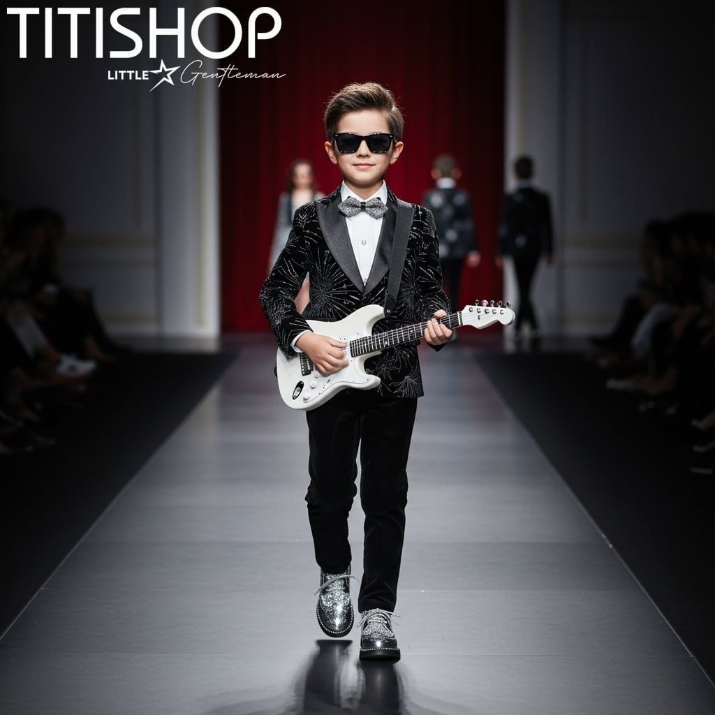 Vest Biểu Diễn Catwalk Bé Trai Titishop