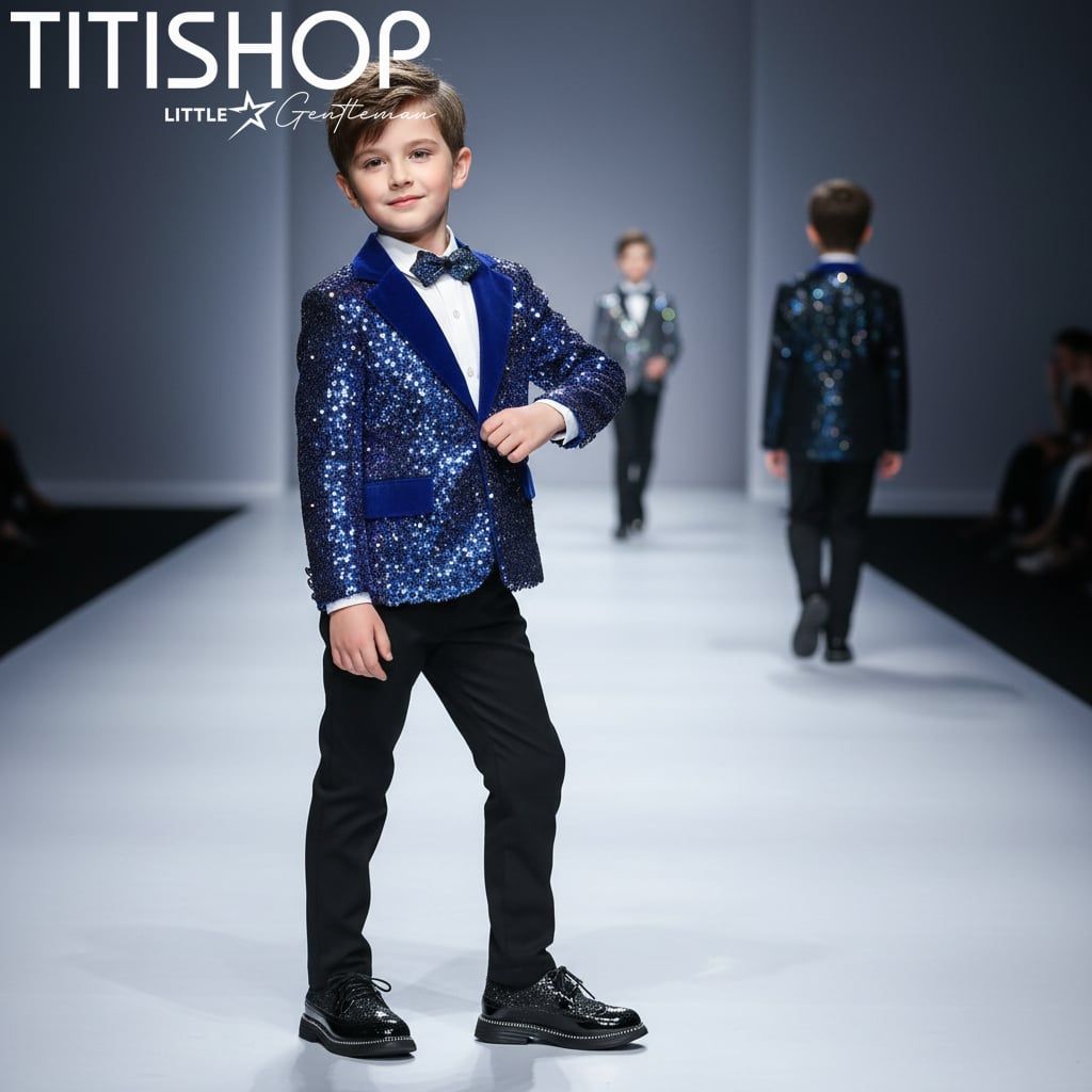 Vest Biểu Diễn Catwalk Bé Trai Titishop