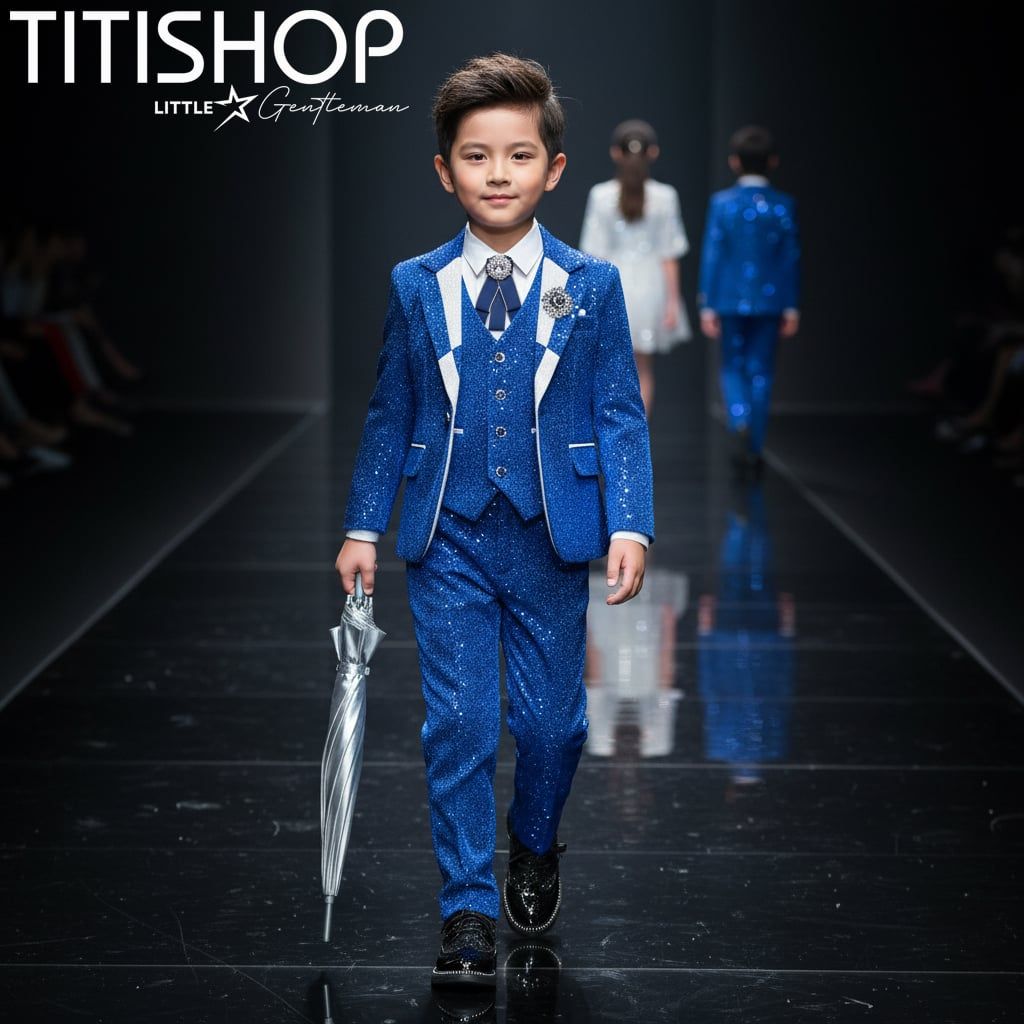 Vest Biểu Diễn Catwalk Bé Trai Titishop