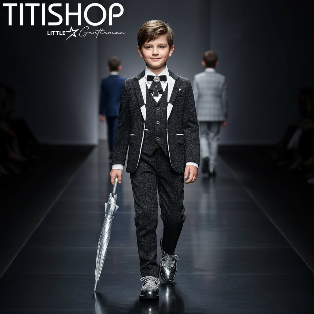 Vest Biểu Diễn Catwalk Bé Trai Titishop