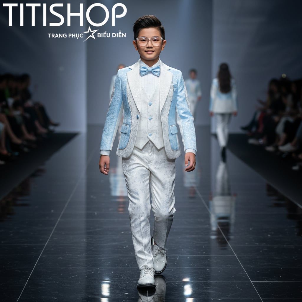 Vest Biểu Diễn Catwalk Bé Trai Titishop