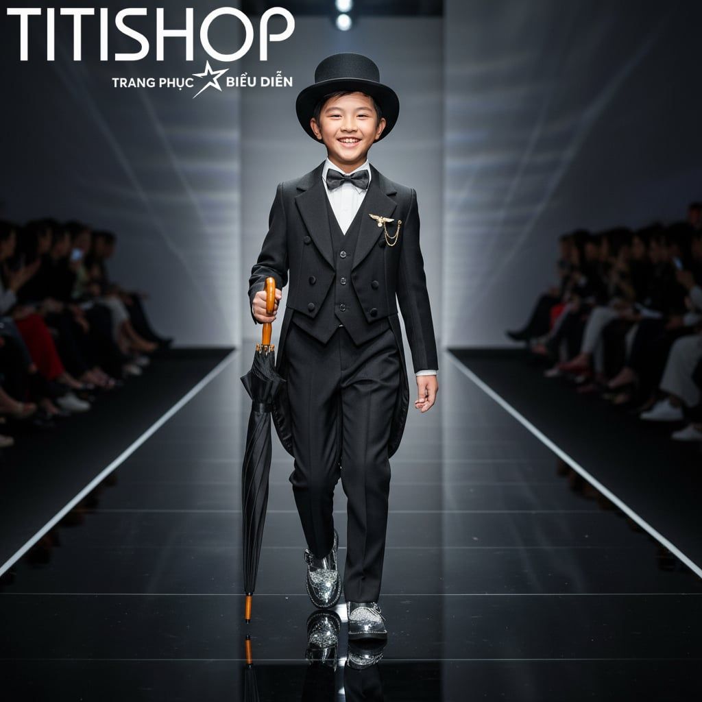 Vest Biểu Diễn Catwalk Bé Trai Titishop