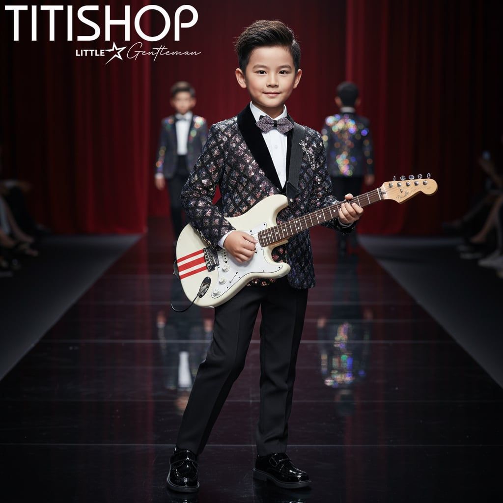 Vest Biểu Diễn Catwalk Bé Trai Titishop