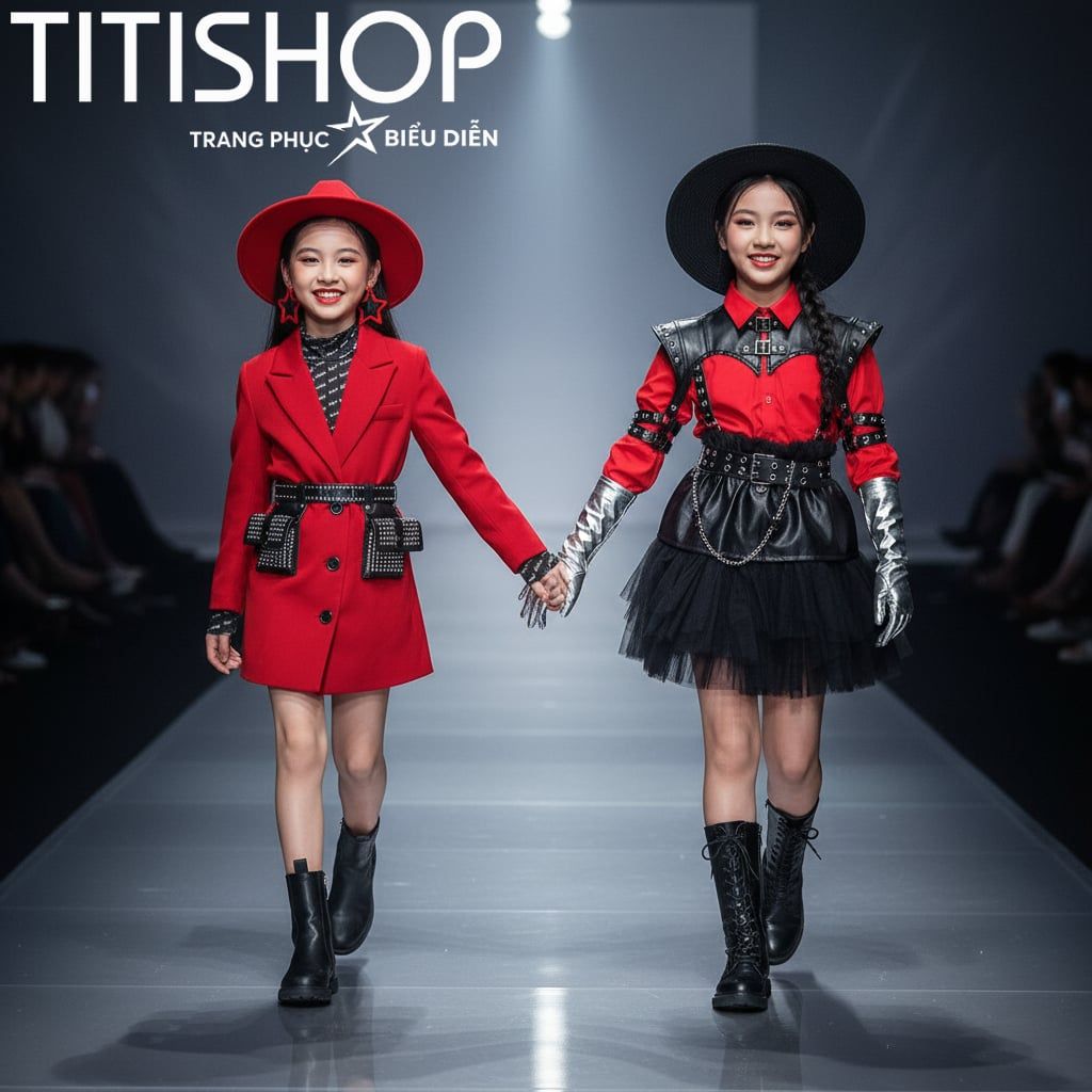 Sét Biểu Diễn Calwalk Bé Gái - 144