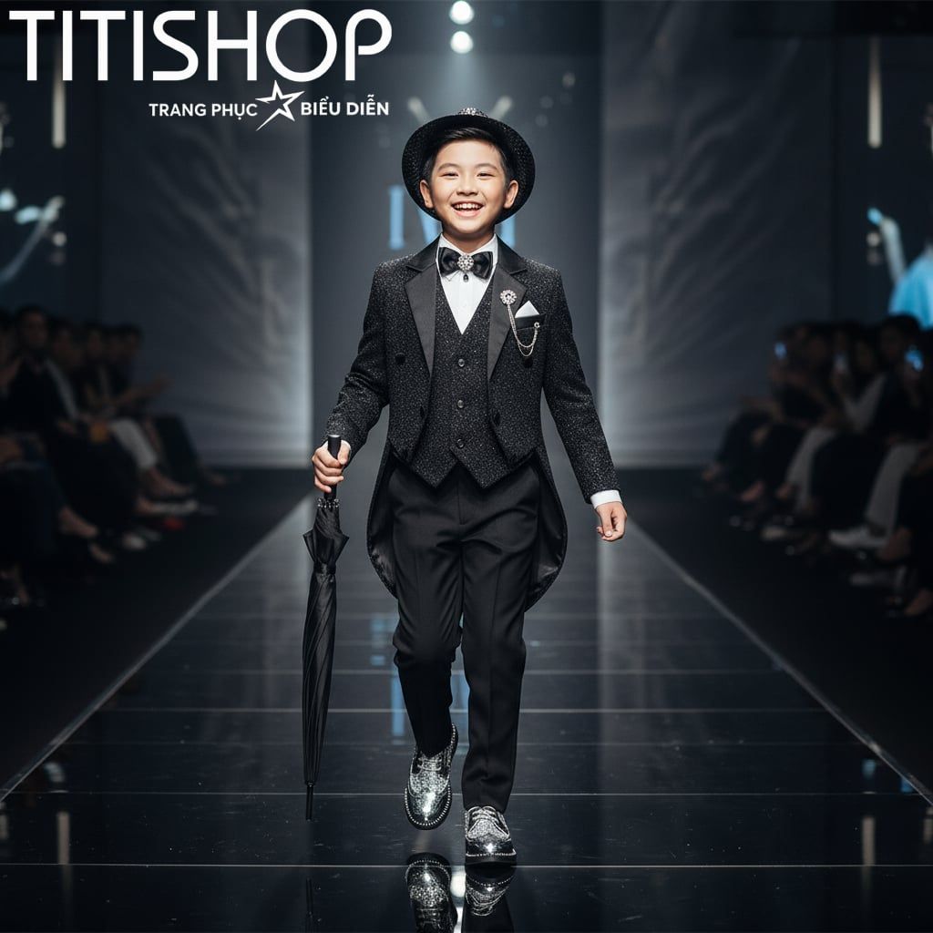 Vest Biểu Diễn Catwalk Bé Trai Titishop