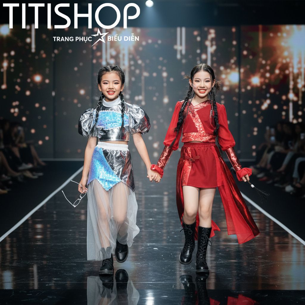 Sét Biểu Diễn Calwalk Bé Gái - 145