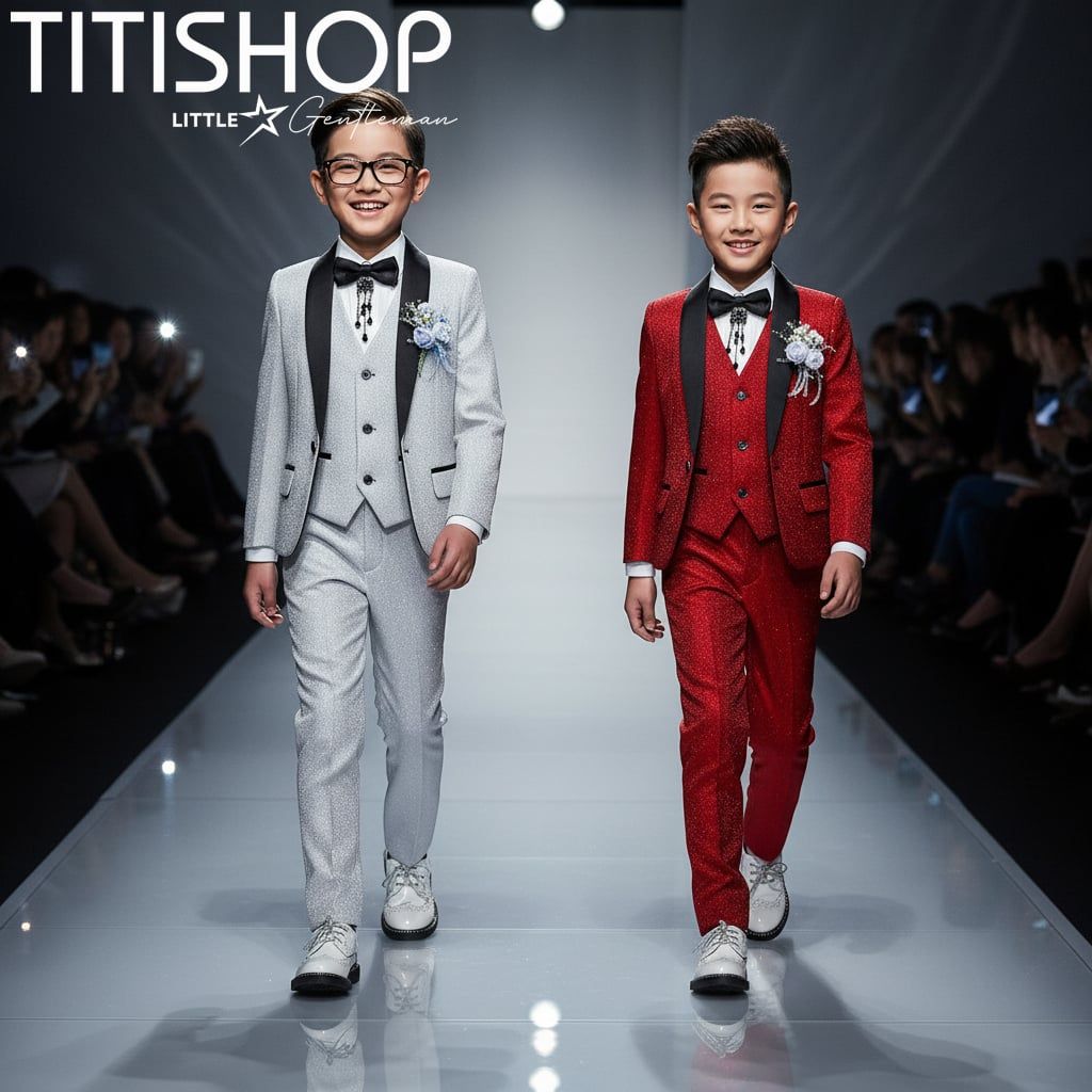 Vest Biểu Diễn Catwalk Bé Trai Titishop