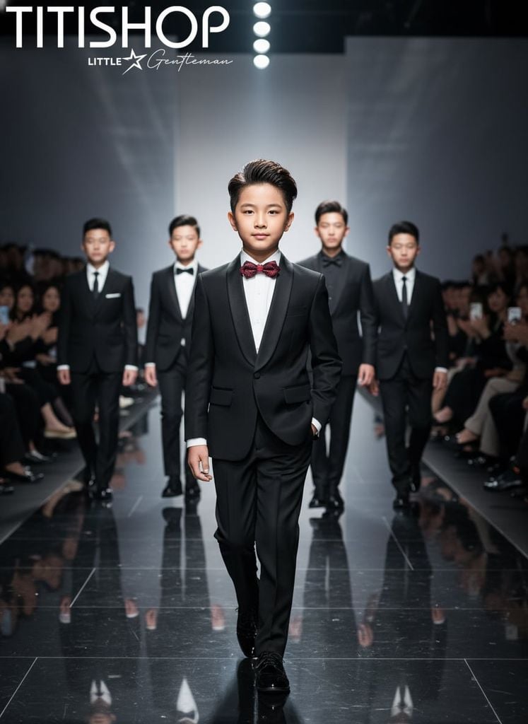 Vest Biểu Diễn Catwalk Bé Trai Titishop