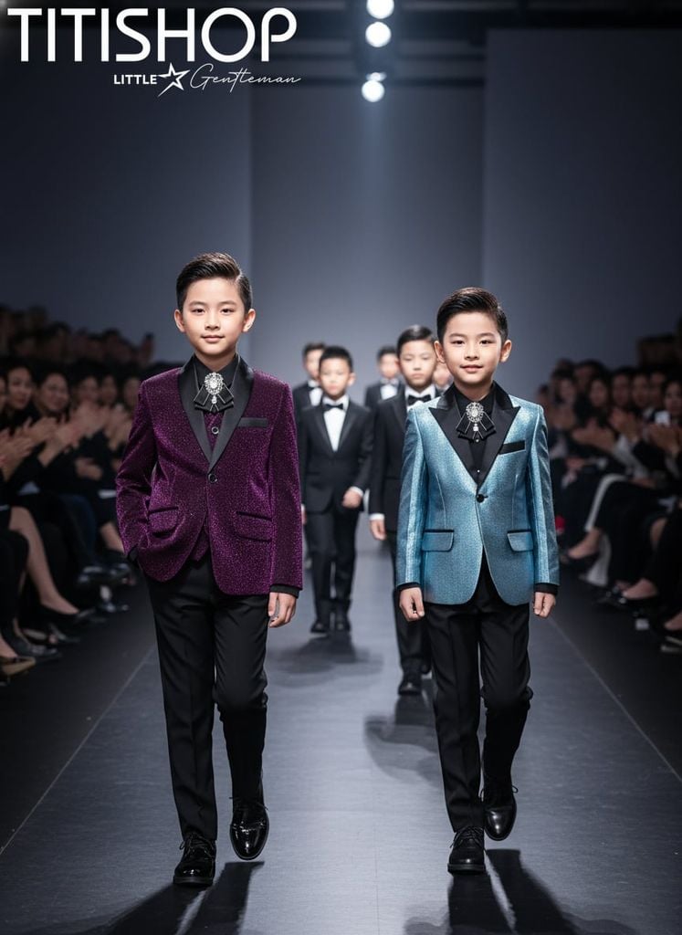 Vest Biểu Diễn Catwalk Bé Trai Titishop
