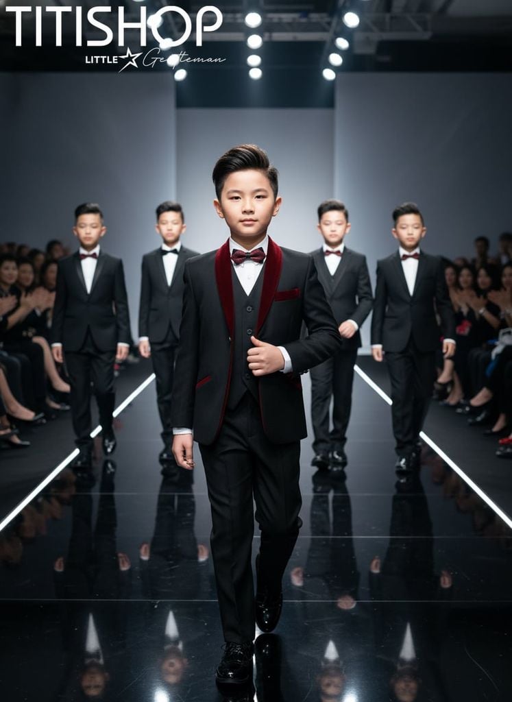 Vest Biểu Diễn Catwalk Bé Trai Titishop