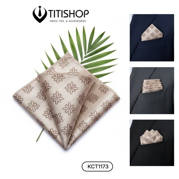 Pocket Square Titishop (Khăn Cài Túi ) - 012