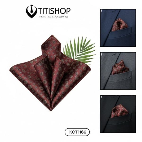 Pocket Square Titishop (Khăn Cài Túi ) - 013