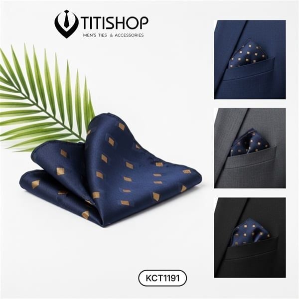 Pocket Square Titishop (Khăn Cài Túi ) - 017