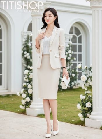 Áo Vest Nữ CNN595 Titishop Kem