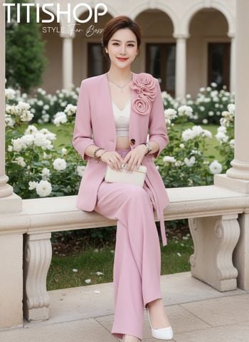 Sét Blazer Boss ,Doanh Nhân Premium