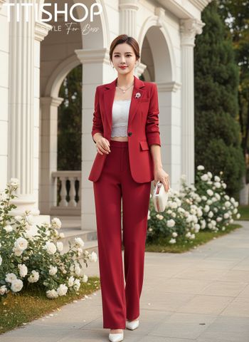 Sét Blazer Boss ,Doanh Nhân Premium
