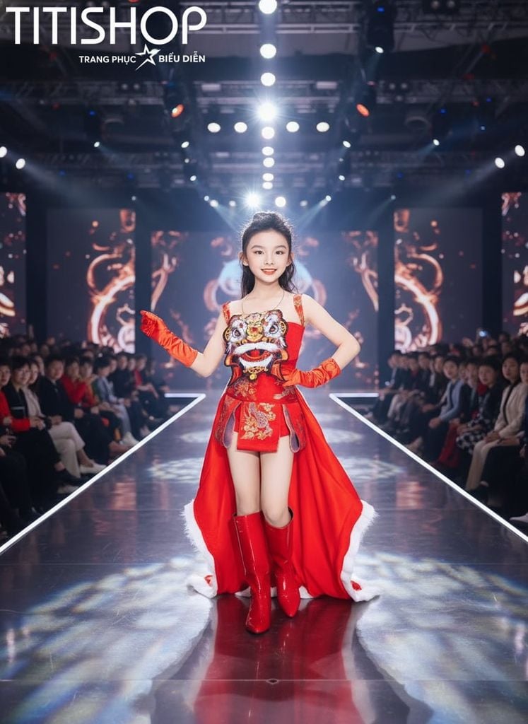 Sét Biểu Diễn Calwalk Bé Gái - 158