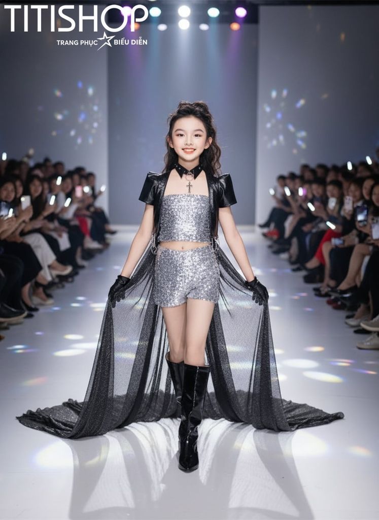 Sét Biểu Diễn Calwalk Bé Gái - 159