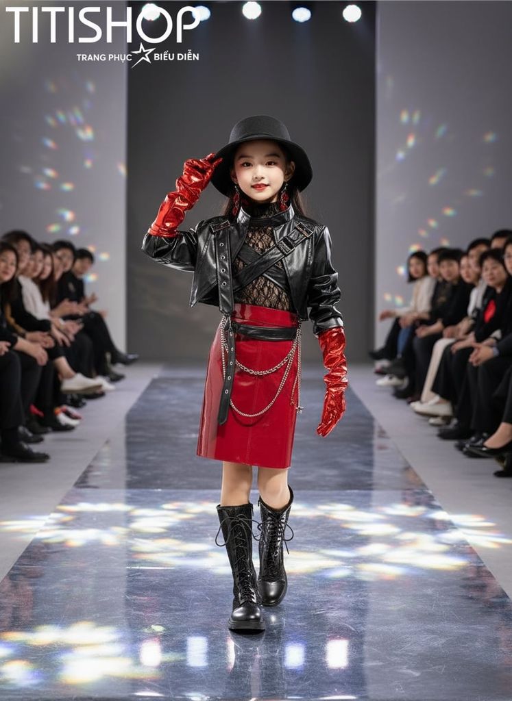 Sét Biểu Diễn Calwalk Bé Gái - 160