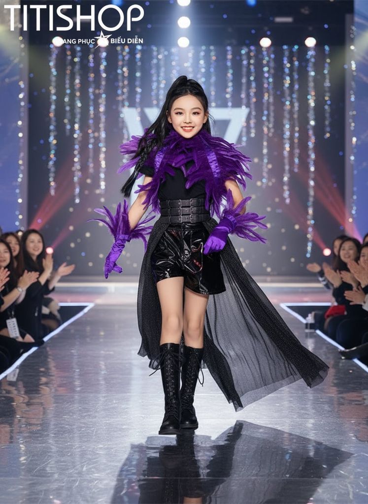 Sét Biểu Diễn Calwalk Bé Gái - 162