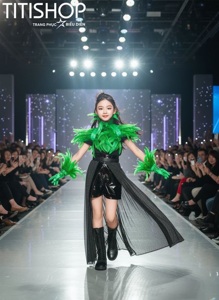 Sét Biểu Diễn Calwalk Bé Gái - 163