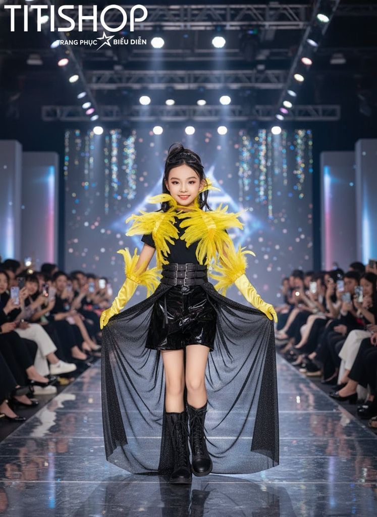 Sét Biểu Diễn Calwalk Bé Gái - 164