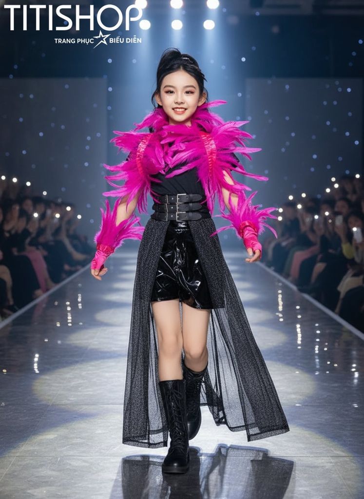 Sét Biểu Diễn Calwalk Bé Gái - 166