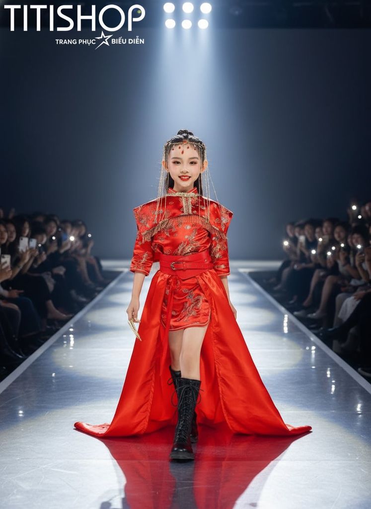 Sét Biểu Diễn Calwalk Bé Gái - 170