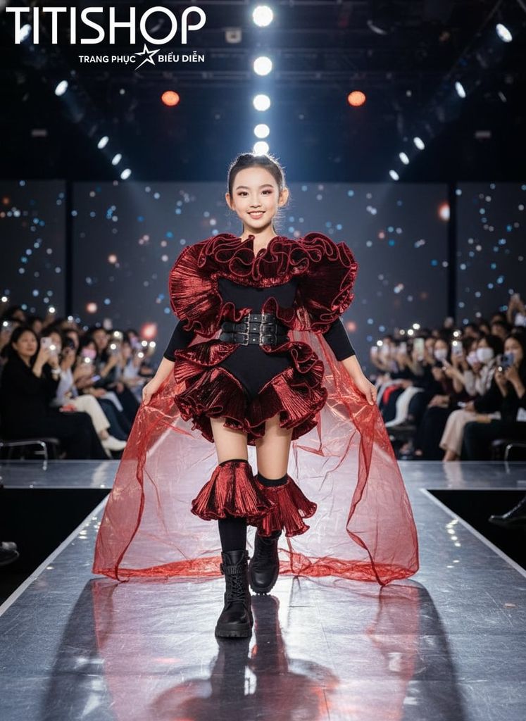 Sét Biểu Diễn Calwalk Bé Gái - 172
