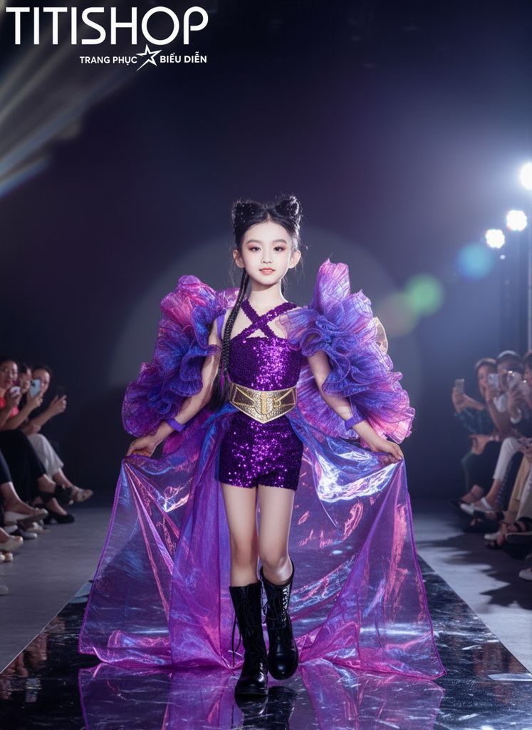 Sét Biểu Diễn Calwalk Bé Gái - 177