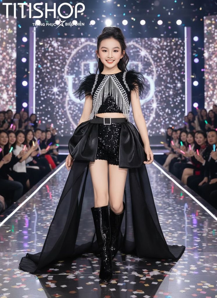 Sét Biểu Diễn Calwalk Bé Gái - 197