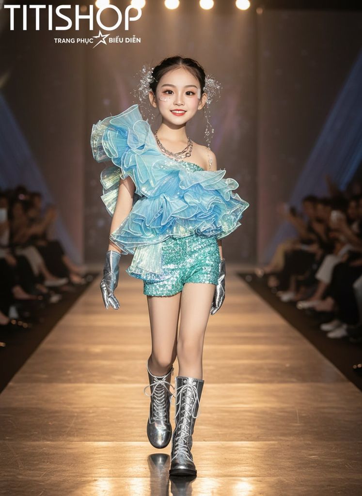 Sét Biểu Diễn Calwalk Bé Gái - 200
