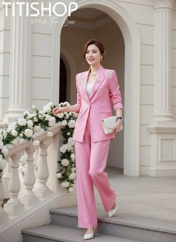 Sét Blazer Boss ,Doanh Nhân Premium