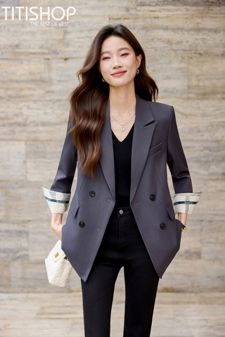 Áo Blazer Nữ Titishop (S-4XL )