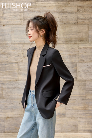 Áo Blazer Nữ Titishop (S-4XL )