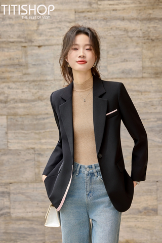 Áo Blazer Nữ Titishop (S-4XL )
