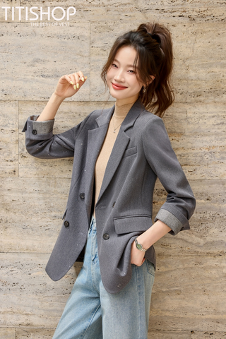 Áo Blazer Nữ Titishop (S-4XL )