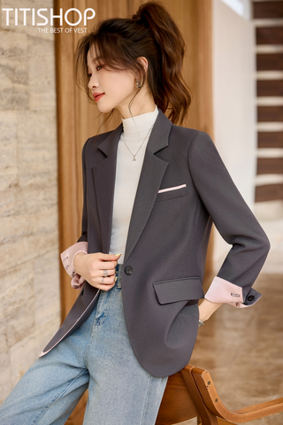 Áo Blazer Nữ Titishop (S-4XL )