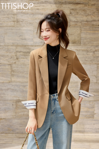 Áo Blazer Nữ Titishop (S-4XL )