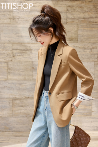 Áo Blazer Nữ Titishop (S-4XL )