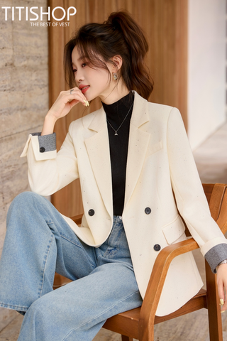 Áo Blazer Nữ Titishop (S-4XL )