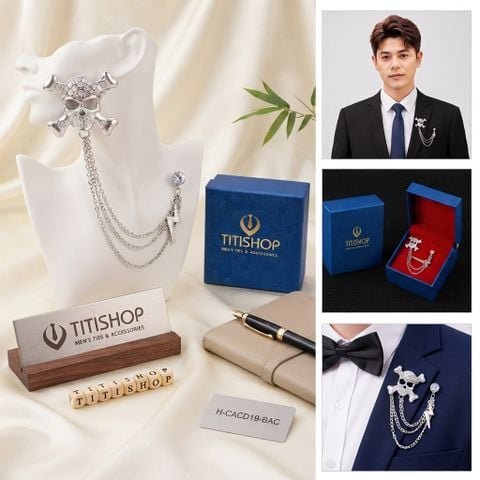 Cài Áo Vest Nam Dây TITISHOP - 072
