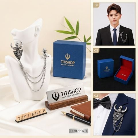 Cài Áo Vest Nam Dây TITISHOP - 075