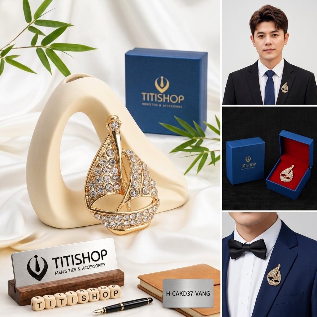 Ghim Cài Áo , Pin Cài Áo TITISHOP - 001
