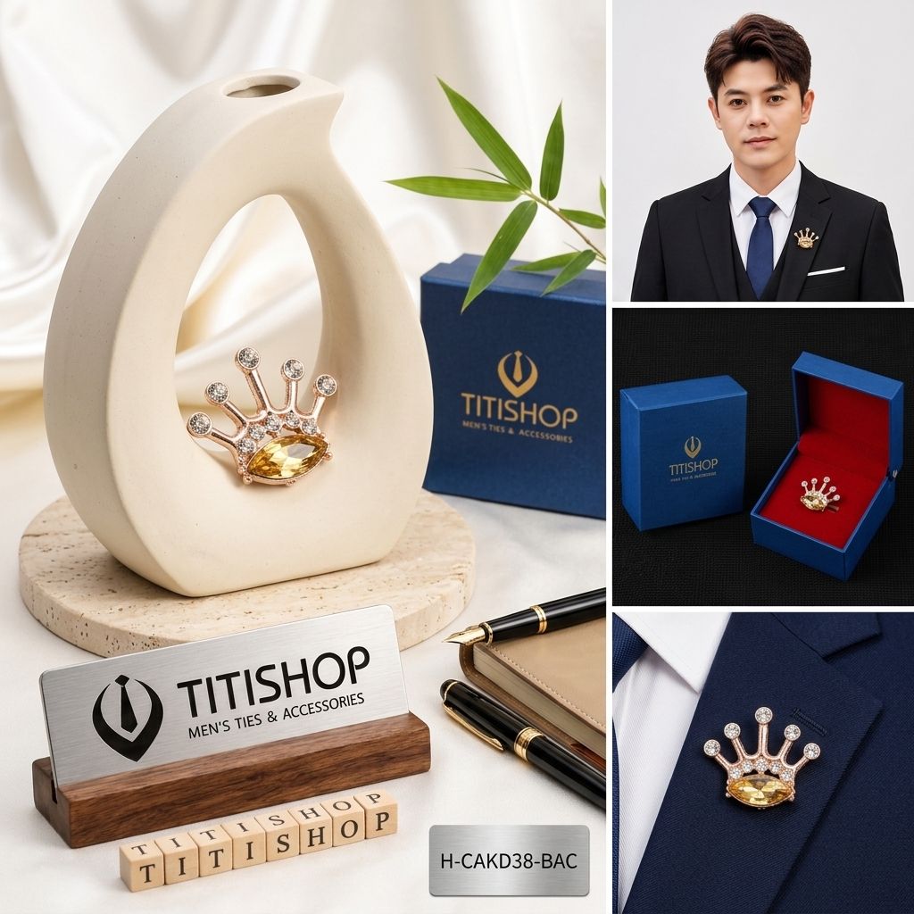 Ghim Cài Áo , Pin Cài Áo TITISHOP - 002