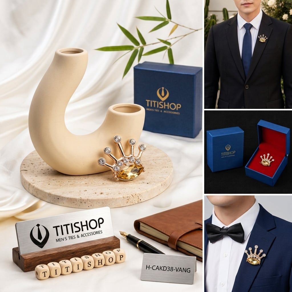 Ghim Cài Áo , Pin Cài Áo TITISHOP - 004